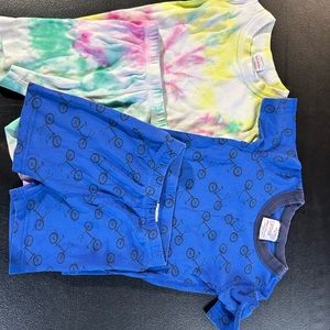 Hanna Anderson short pajama lot size 120 5